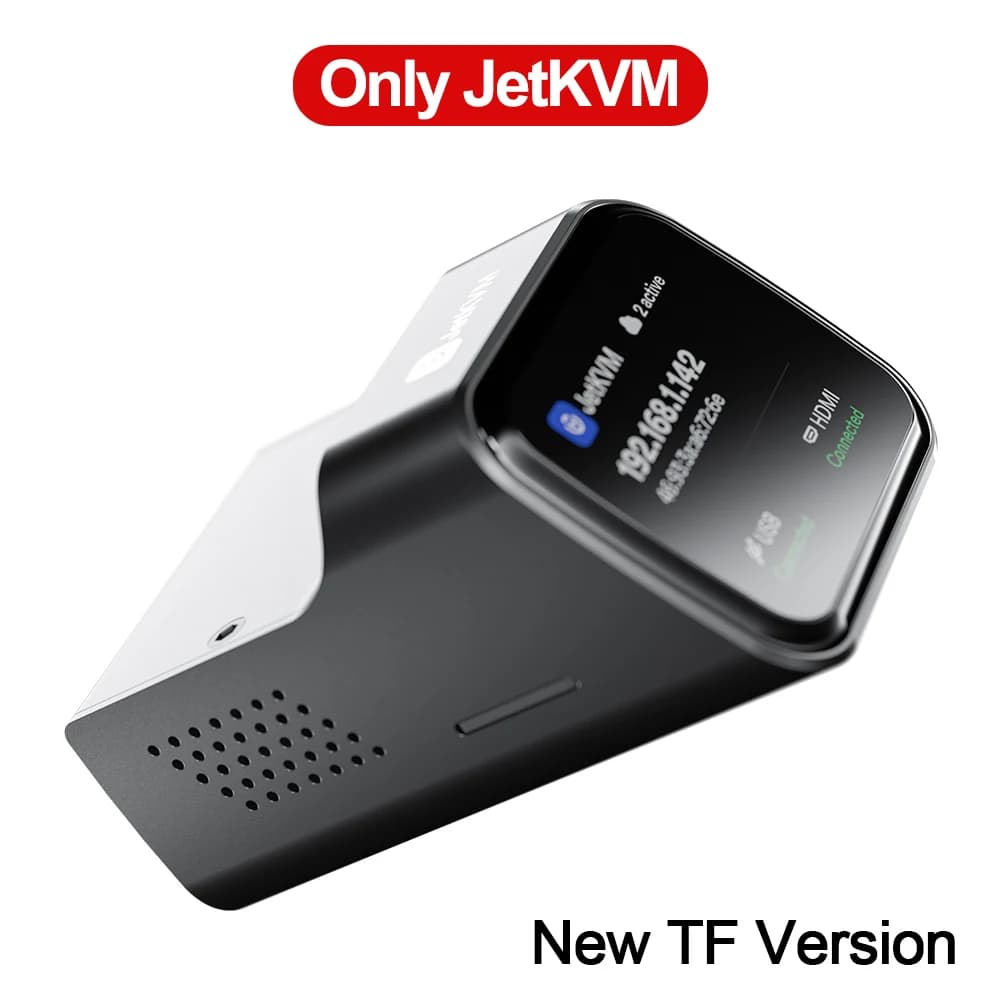 TF/TF PoE Version JetKVM IP-KVM Contrôleur d'ordinateur à distance open source, dispositif de contrô