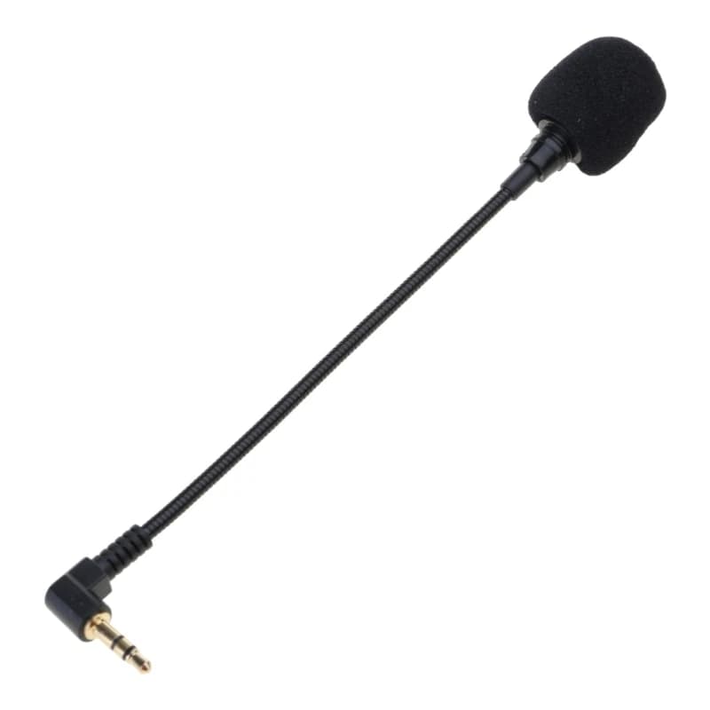 Microphones Casques jeu Microphones jeu Prise 3,5 mm Microphones sonores faciles à installer