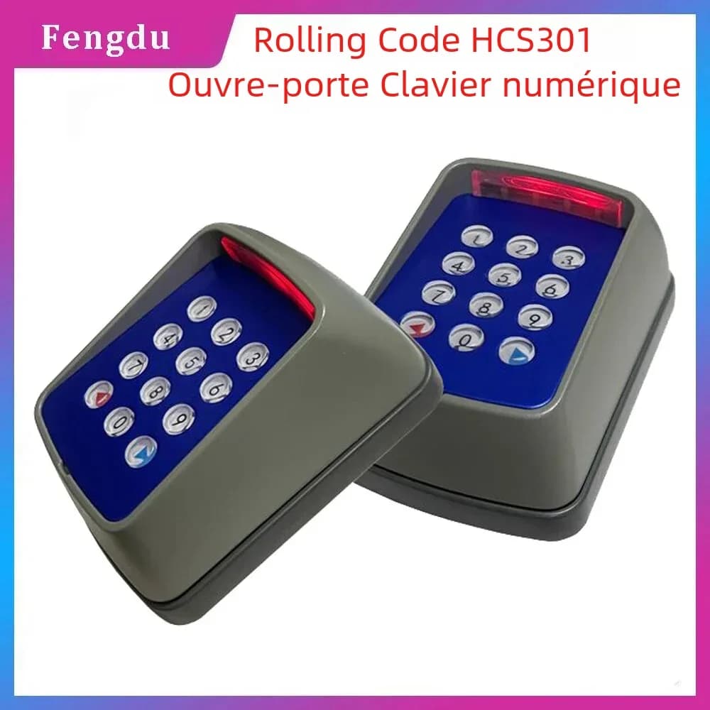 Système de contrôle d'accès sans fil pour porte d'entrée, serrure intelligente, clavier à code roula