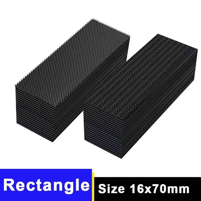 Autocollants en fibre auto-adhésifs pour tapis, ruban adhésif double face, patchs pour sols de voitu