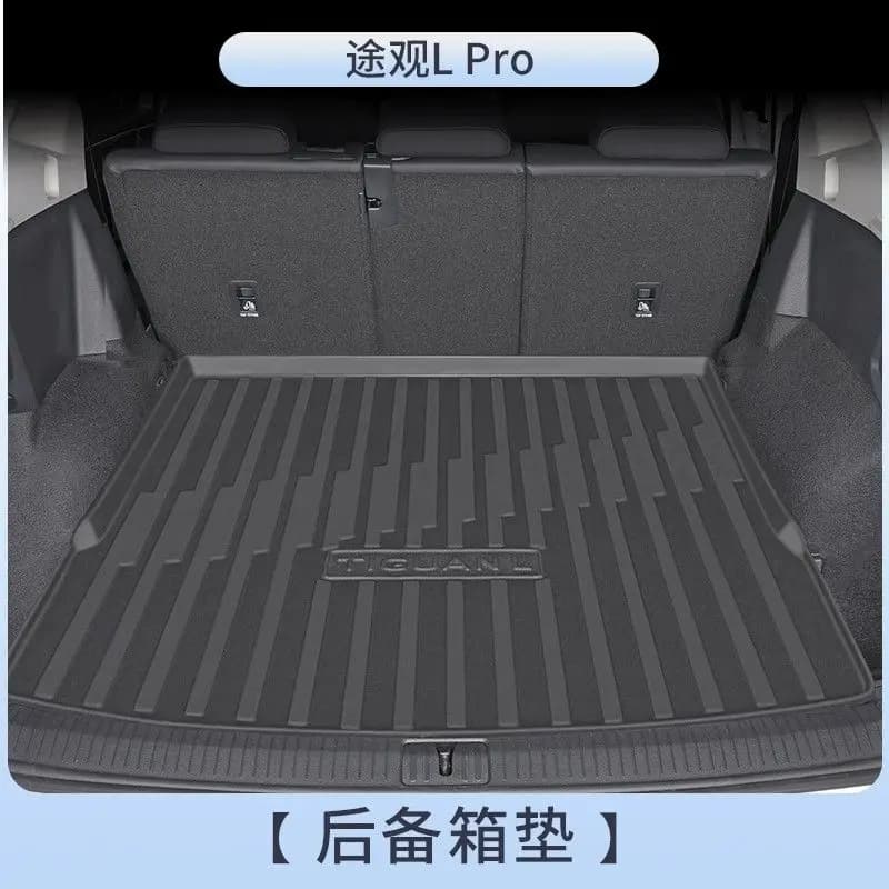 Tapis de coffre adapté à TiguanVolkswagen L Pro 2024 2025, décoration spéciale, fournitures automobi