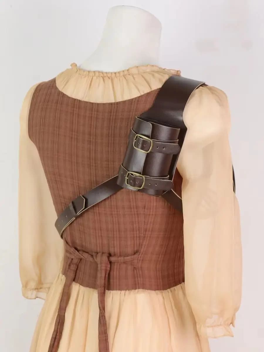 Porte-épée médiéval pour épaule, Harnais de ceinture en cuir, Porte-épée Renaissance, Holster pour L