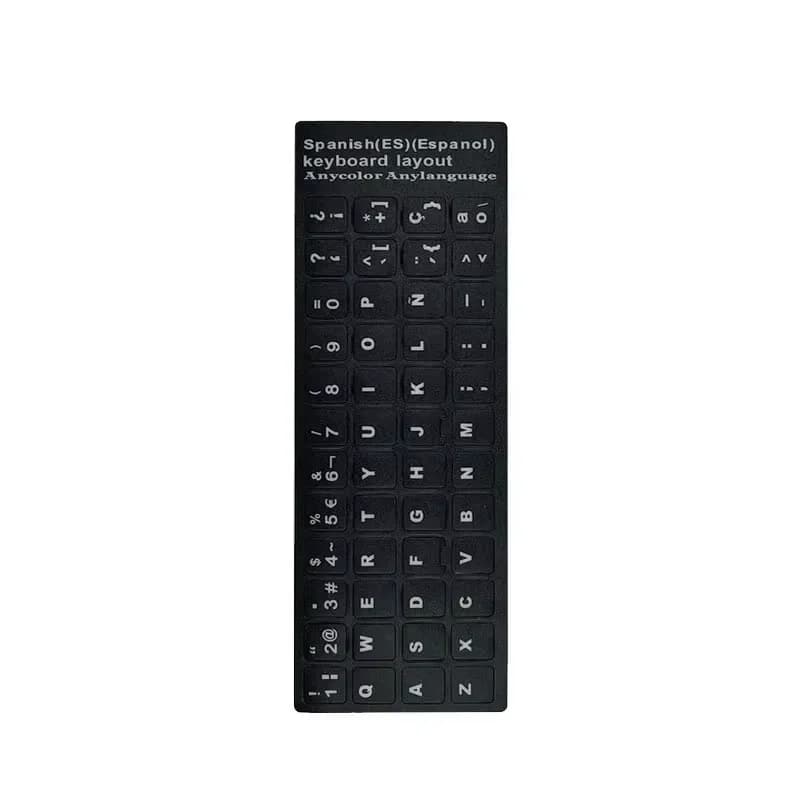 Autocollants lettres pour clavier, autocollants de réparation pour touches de clavier d'ordinateur, 
