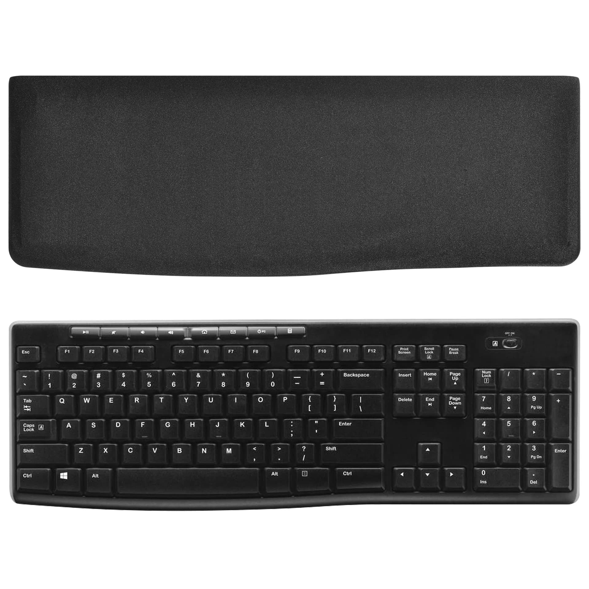 Étui de protection universel pour clavier : Housse de clavier très extensible et anti-poussière avec