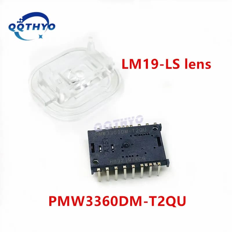 1 ensemble/lot 100% nouveau capteur optique de souris Original PMW3360DM-T2QU + LM19-LSI DIP-16 PMW3