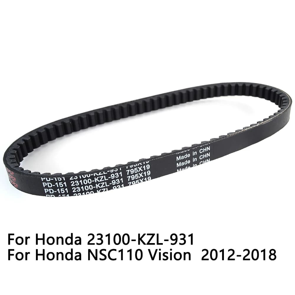 Courroie d'entraînement pour Honda NSC110 NSC 110 Vision 2012-2018, pièces d'accessoires de moto