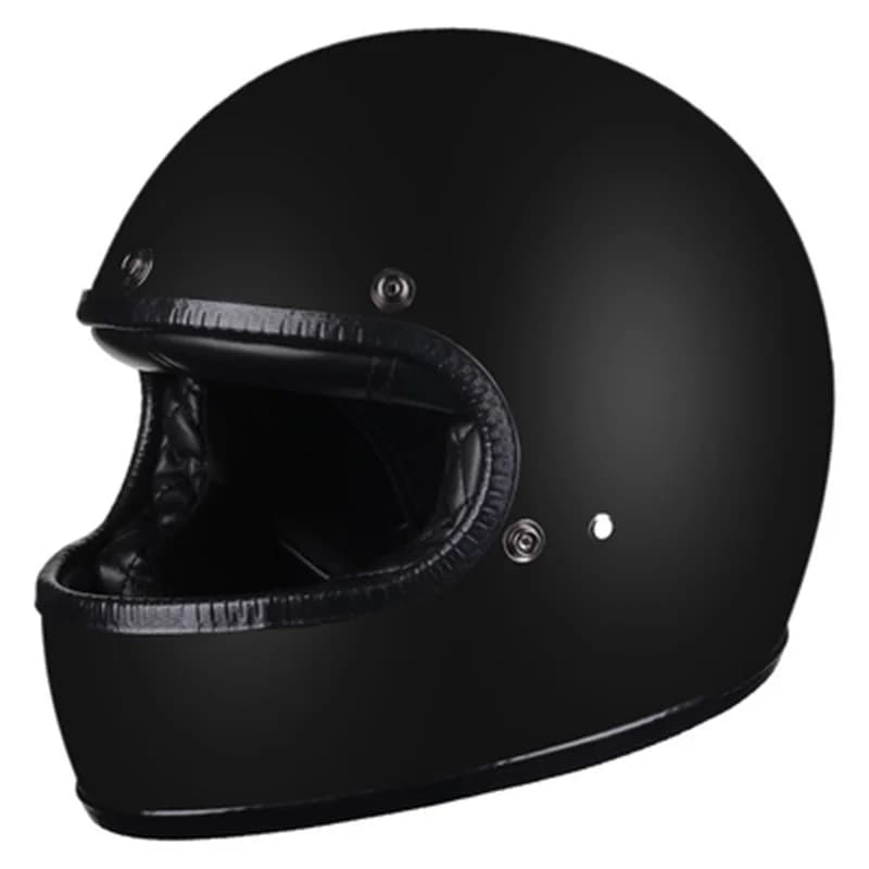 Casque De course De Moto intégral noir mat certifié DOT Motocross Kask Casco De Moto Motociclista Pa