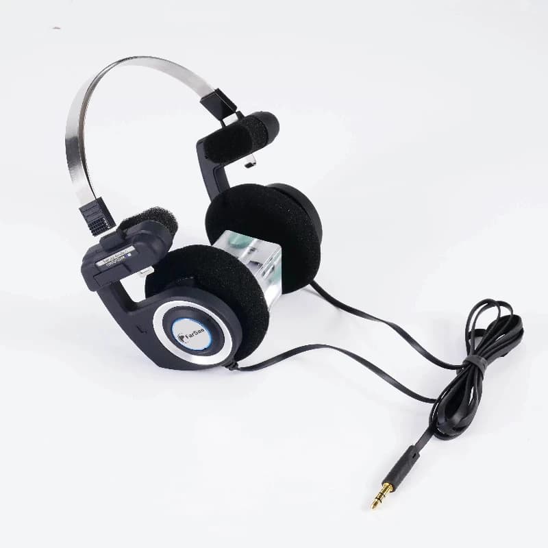 Casque audio filaire rétro pliable Farsoo pp 2ème génération, portable, professionnel, sur oreille, 