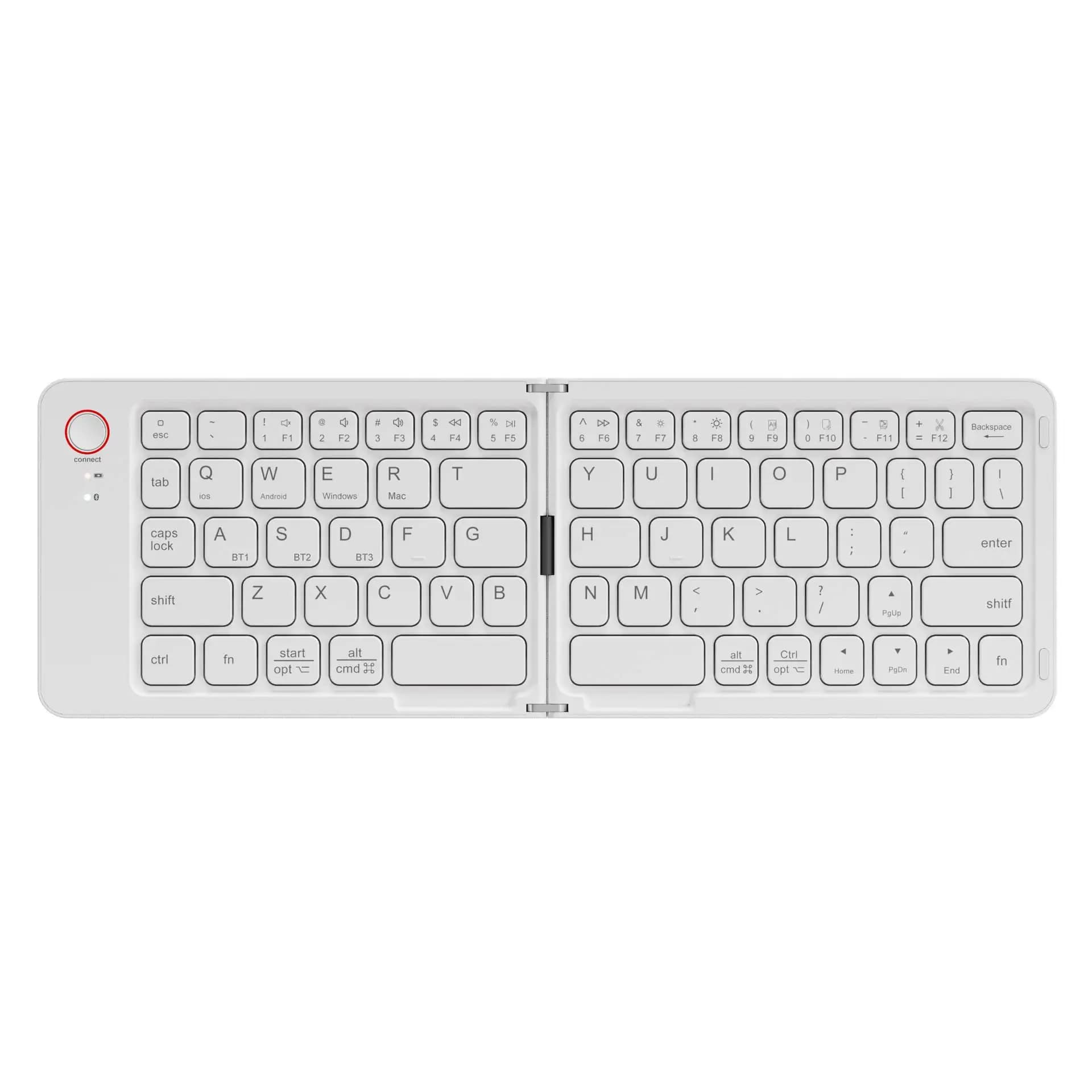 Clavier sans fil clavier pliant clavier Bluetooth Portable Mini clavier pliable pour Windows Android