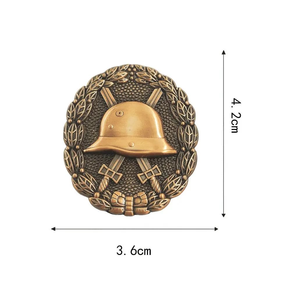 Accessoires pour casque allemand, sans symbole, collection, décoration, artisanat, cadeau
