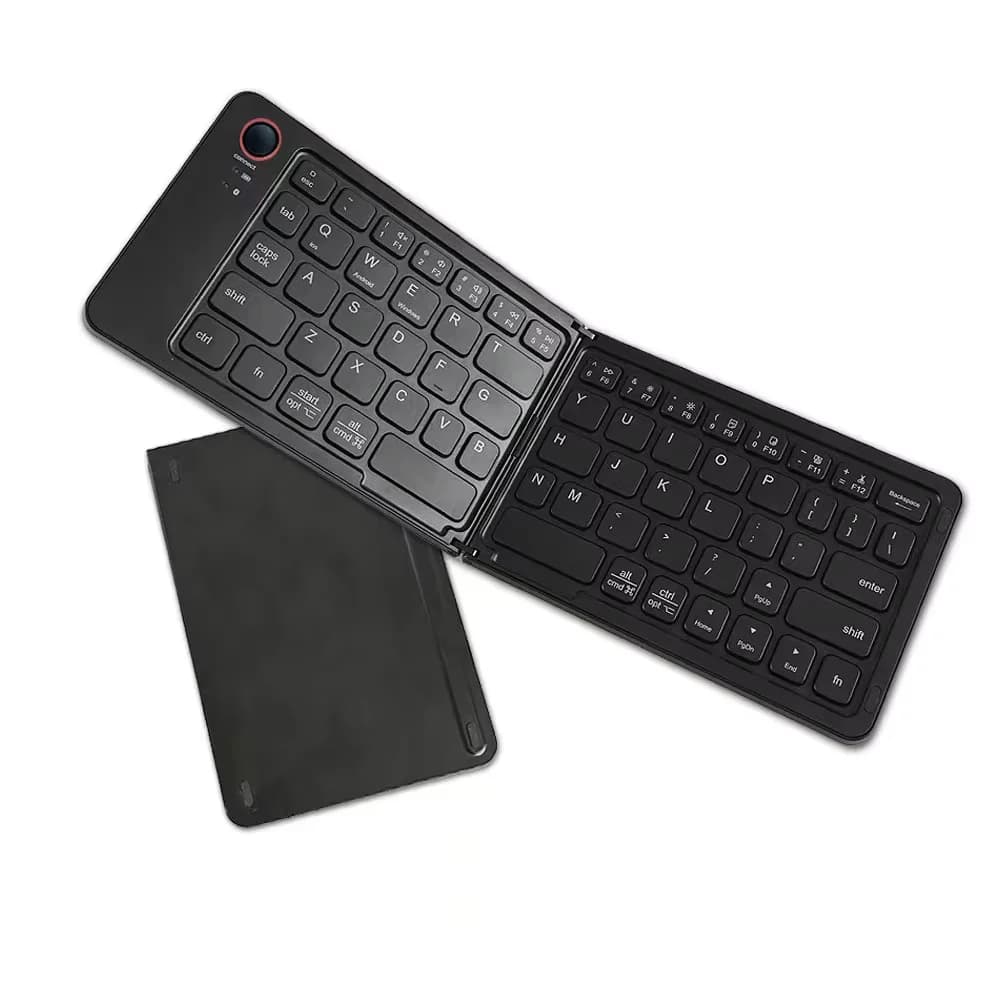 Clavier pliable sans fil, clavier Bluetooth avec pavé numérique, pour Windows, Android, iOS, télépho