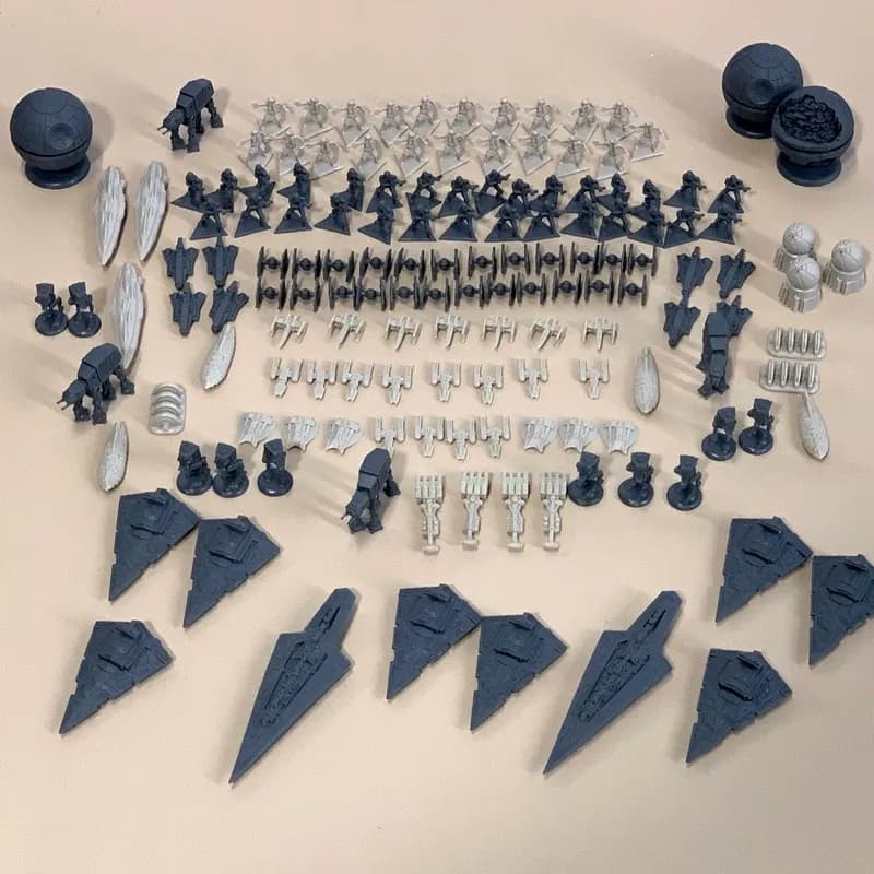 Pack Star Wars rébellion jeu de société Minis empire galactique Alliance étoile de mort Speeder Troo