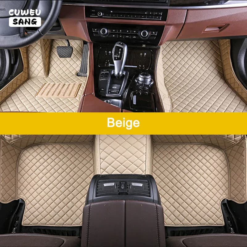 WEUSANG-Tapis de sol de voiture personnalisés, tapis de voiture, accessoire de repose-pieds, adaptés