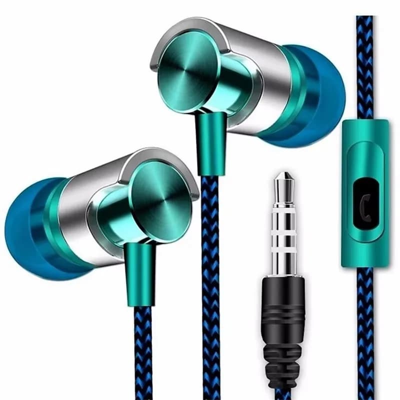Écouteurs intra-auriculaires filaires, 3.5mm, suppression du bruit, conception ergonomique, HiFi, st