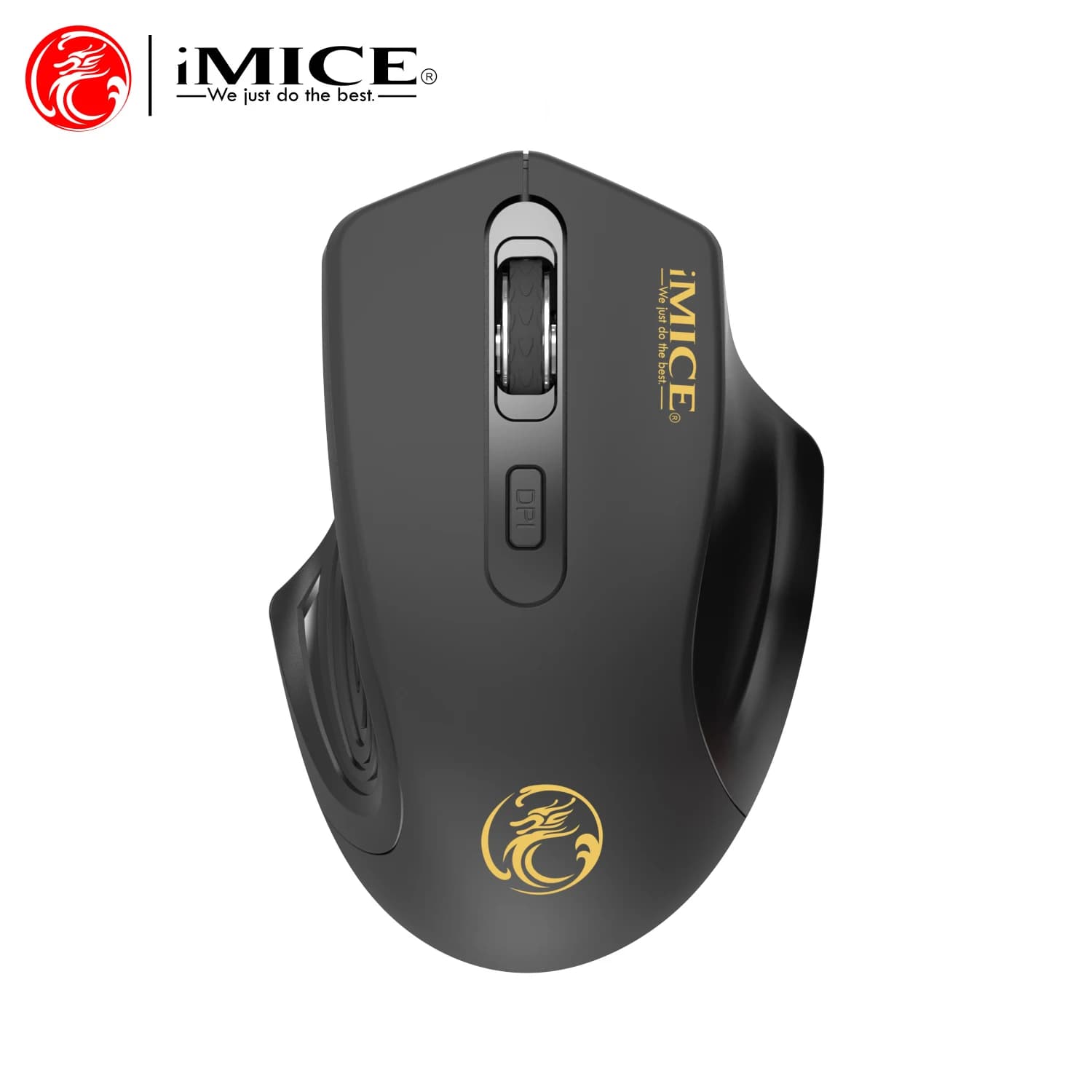 Souris sans fil USB 2.4G silencieuse, Style batterie, suivi optique, récepteur de souris d'ordinateu