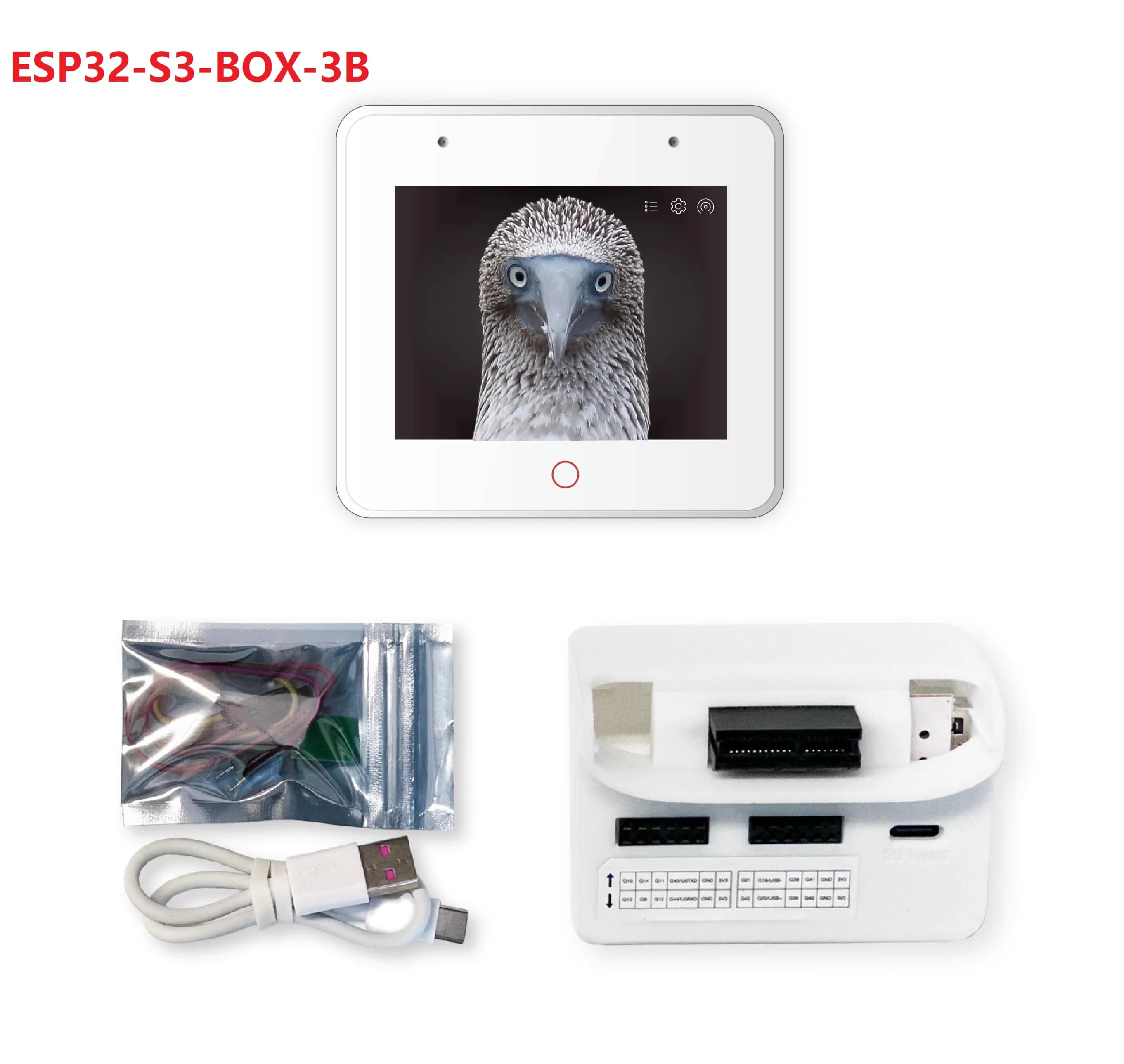 Espressif ESP32-S3-BOX-3/ESP32-S3-BOX-3B Kit de développement d'applications AIoT open source