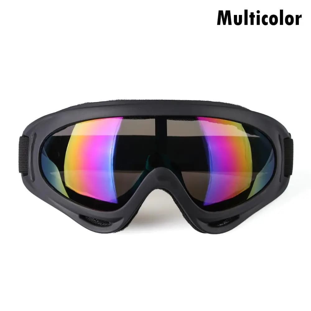 DIZETION 1Pc hiver coupe-vent lunettes de Ski lunettes de sport de plein air lunettes Ski anti-pouss