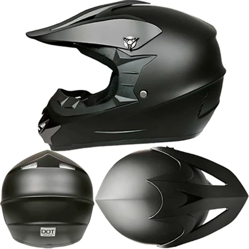 Casque de moto tout-terrain Durable pour compétition de course de Motocross, conception légère haute