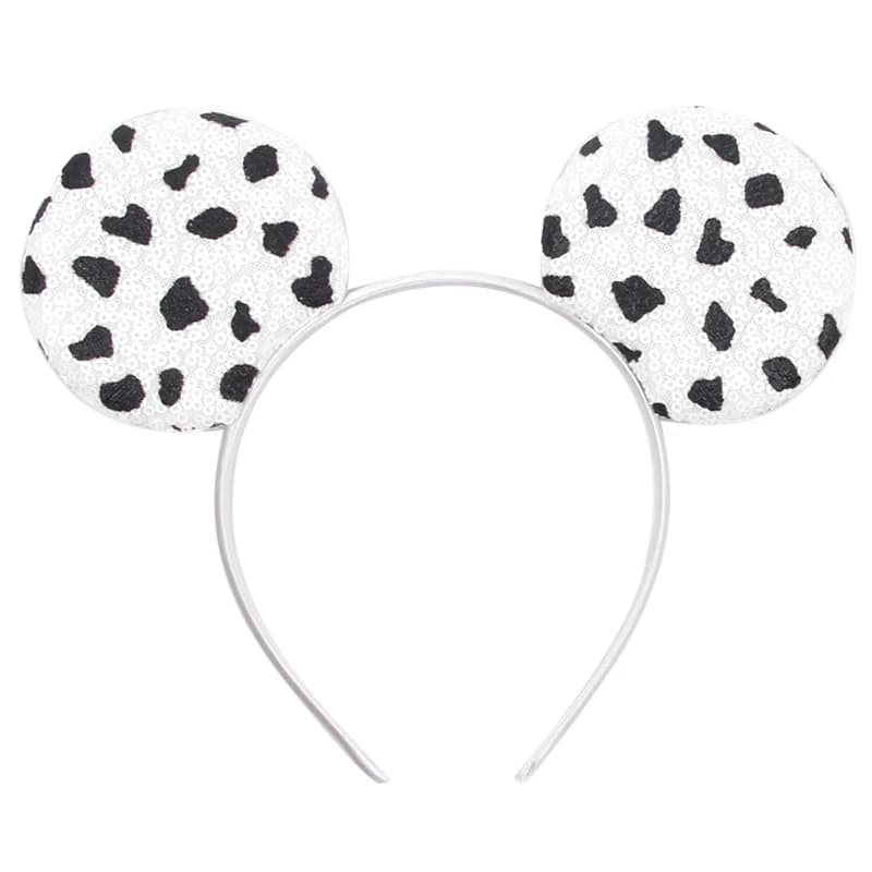 Disney Cruella oreilles bandeaux enfants Anime 101 dalmatiens cheveux accessoires femmes Cosplay Cru