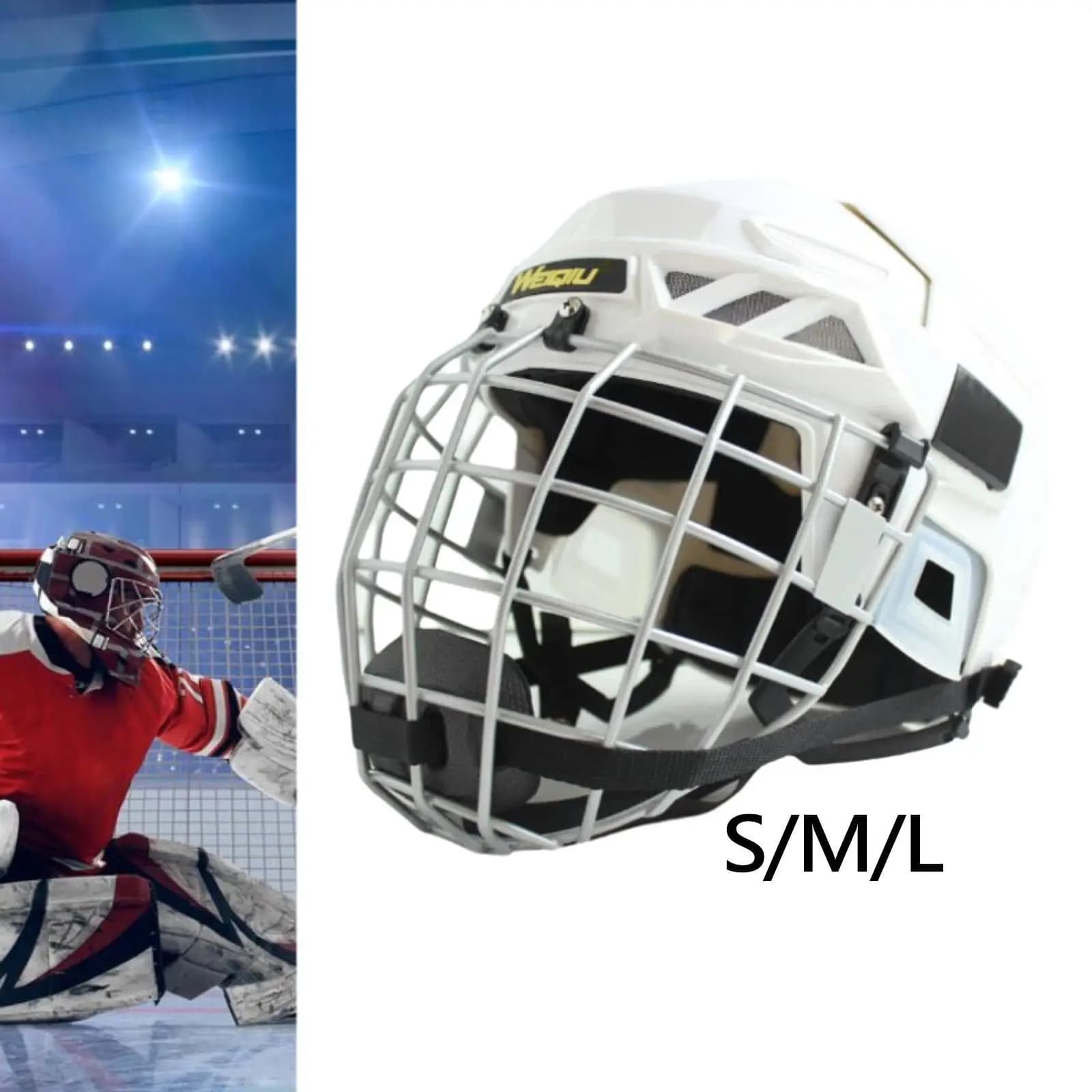 Casque de Hockey casque de gardien de but de Hockey sur glace professionnel pour l'exercice de rue d