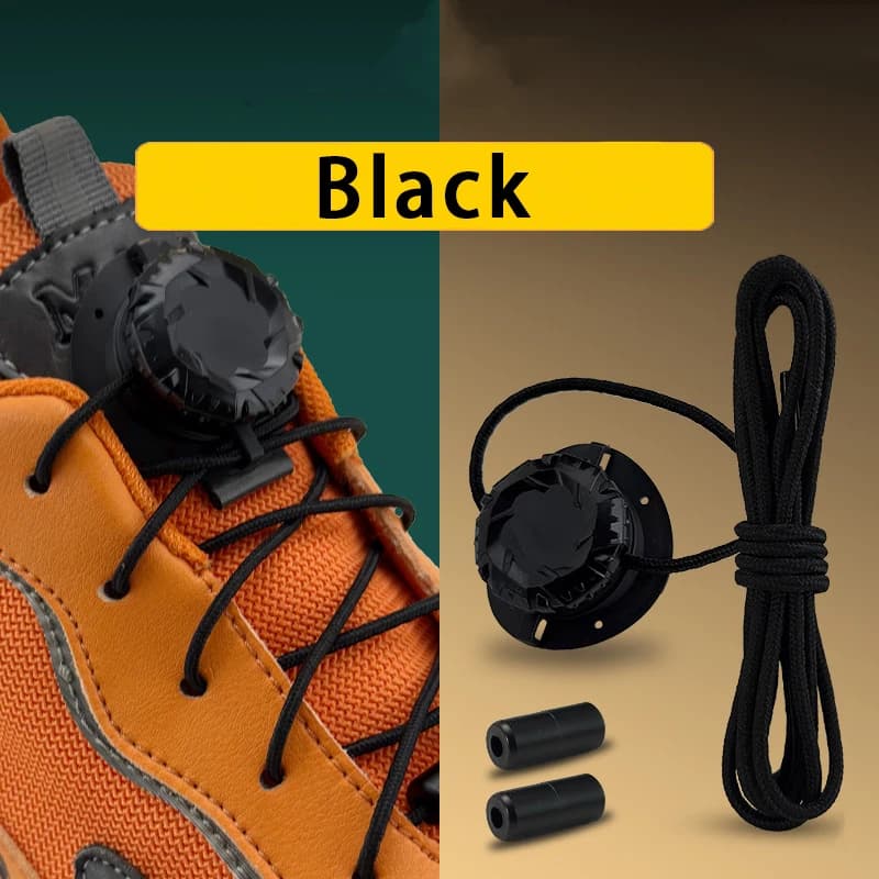 Lacets pivotants à boucle automatique, sans attaches, pour baskets d'enfants et d'adultes, accessoir