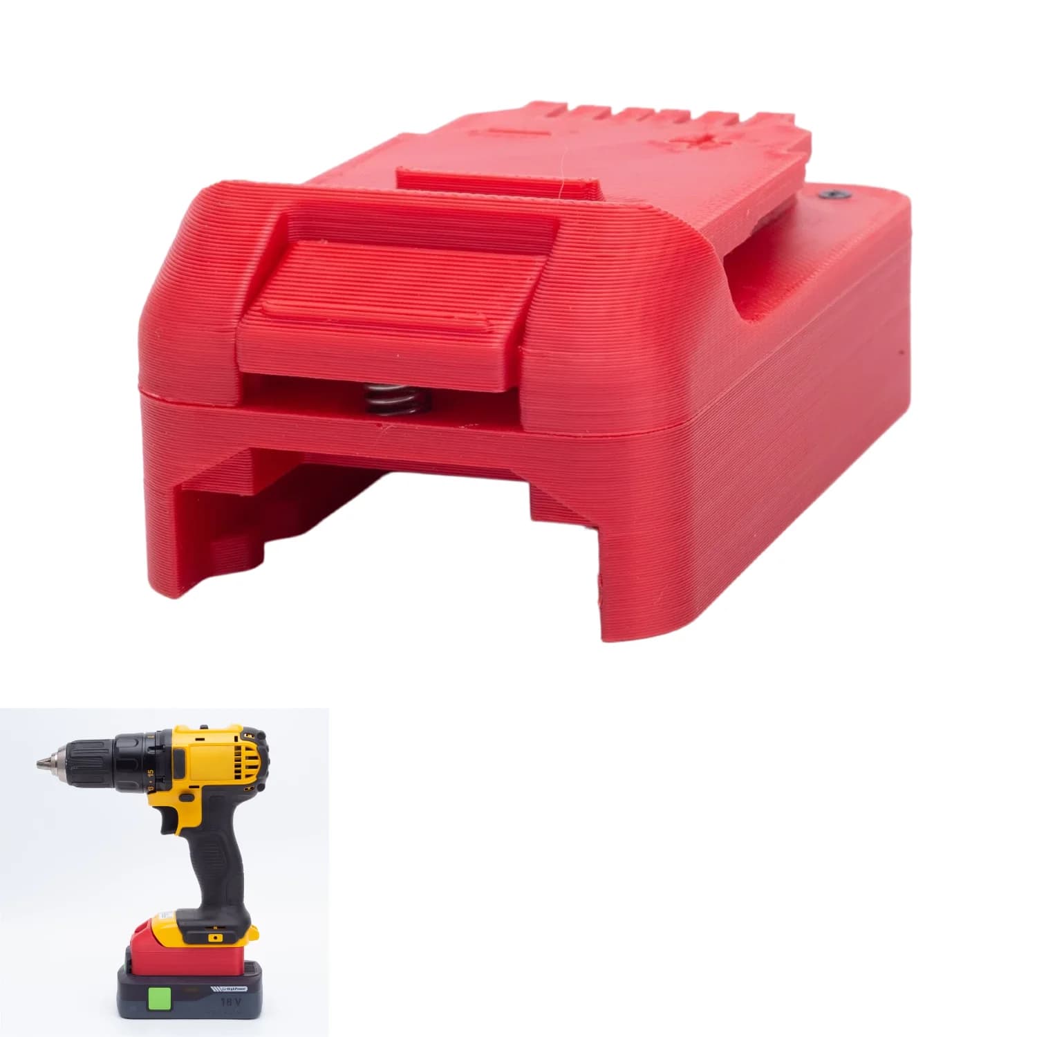 Adaptateur/convertisseur de batterie pour batterie Li-ion Festool 18V vers outils de perçage sans fi