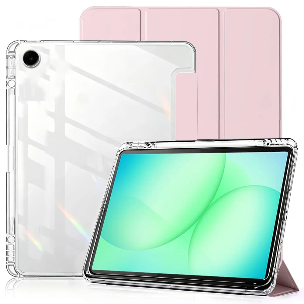 Étui rigide transparent en acrylique pour tablette Samsung Galaxy Tab A8 A9 A11 S9 S10 FE Plus S10Li
