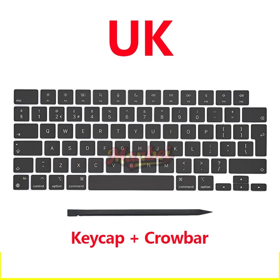 Nouvelles touches de clavier pour ordinateur portable Macbook Air Pro A2442 A2485 A2779 A2780 A2681 