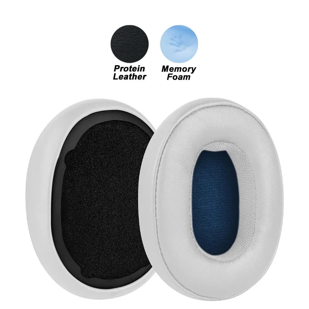 Coussinets d'écouteurs pour Skullcandy Crusher Hesh Evo Crusher 360 Hesh 3 sans fil, remplacement de