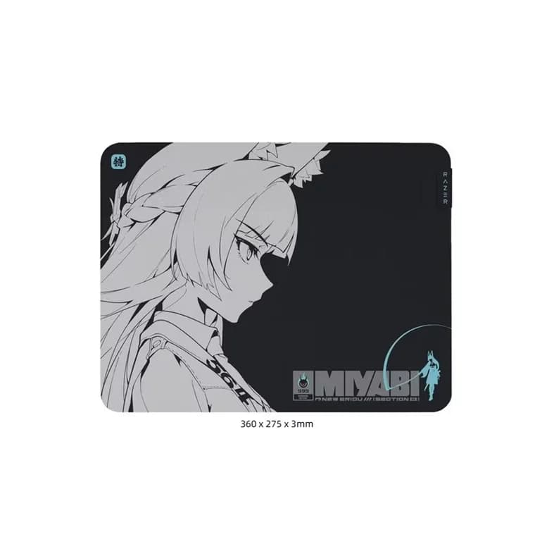Souris, clavier et tapis de souris Razer ZZZ x Miyabi Hoshimi en collaboration, édition limitée Cobr