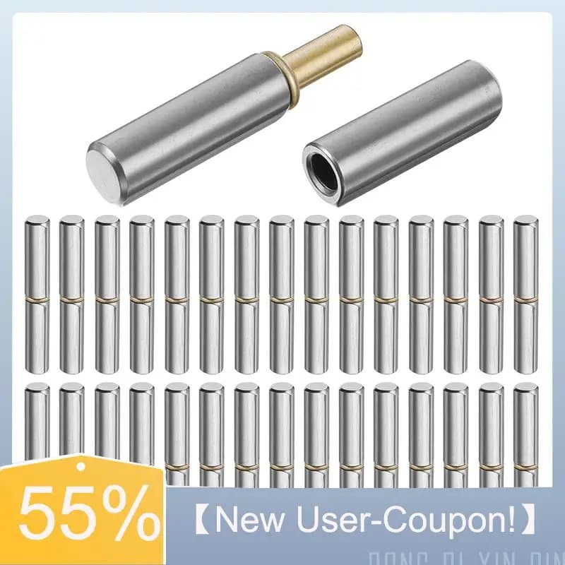 Charnières de baril soudables à souder sur charnière de porte détachable pour porte battante, rampe 