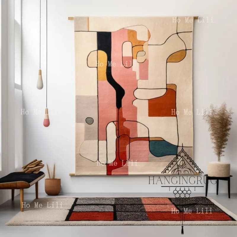 Tapisserie murale suspendue moderne et Unique, décor ethnique authentique pour l'intérieur de la mai