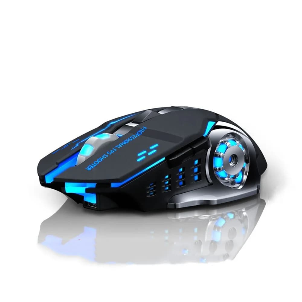 2.4G USB sans fil Bluetooth souris ergonomique silencieuse souris de bureau Rechargeable e-sports ré