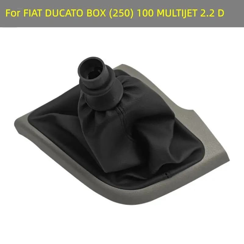 Poignée de levier de vitesse manuelle avec soufflet et cache-poussière pour FIAT DUCATO BOX (250) 10