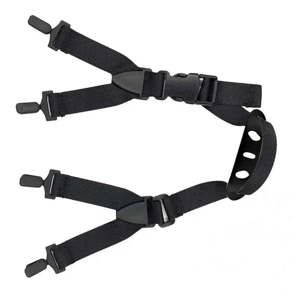 Robuste avec mentonnière résistant à l'usure Durable amovible casques durs mentonnière casque menton