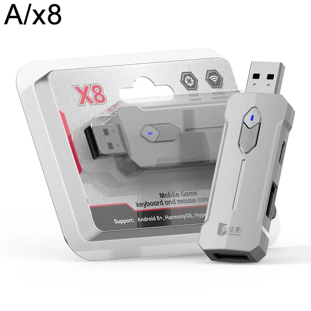 Convertisseur clavier et souris pour GAMWING X8/x8 Pro, haute sensibilité BT5.3 pour Android/harmoni