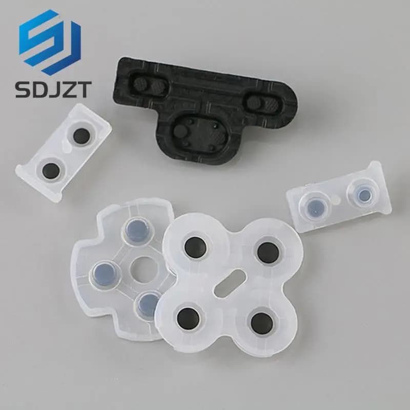 5 pièces/ensemble pour contrôleur Ps3 caoutchouc conducteur caoutchouc souple silicone bouton conduc