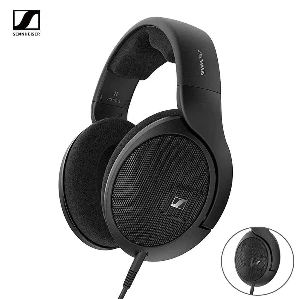 Sennheiser HD 560s – Casque audio supra-auriculaire original à réponse en fréquence neutre, champ so