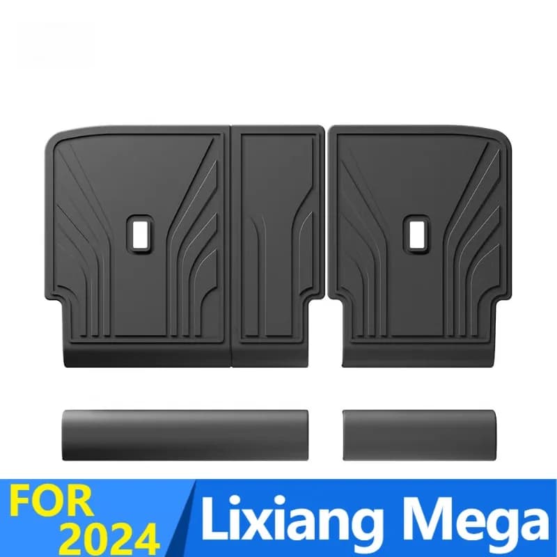 Tapis de dossier de siège pour Lixiang Mega 2024 TPE, imperméable, toutes saisons, pour voiture, acc