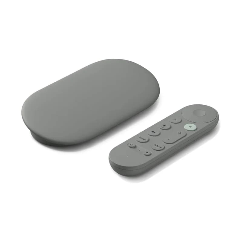 Nouveau lecteur multimédia Google TV (4K) en stock, Android 14, 32 Go, certifié Netflix, Dolby Visio