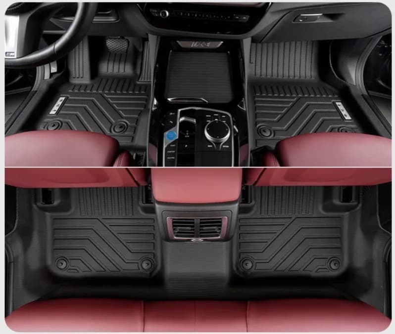 Tapis de sol TPE pour BMW X3 X4 IX3 G01 F25 F26 G02 LHD, imperméables, antidérapants, sur mesure, to