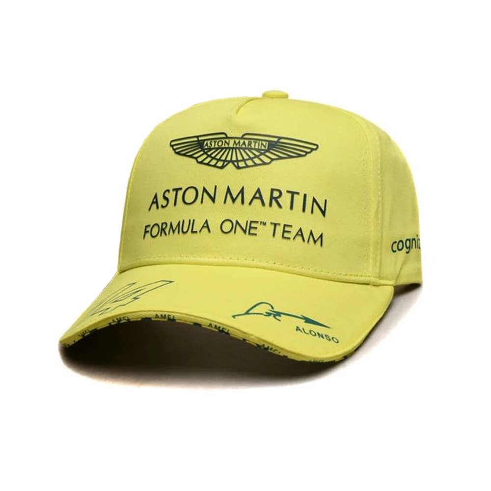 Casquette de baseball décontractée pour homme 2024 Aston Martin F1 2024 Casquette d'équipe Alonso Ca