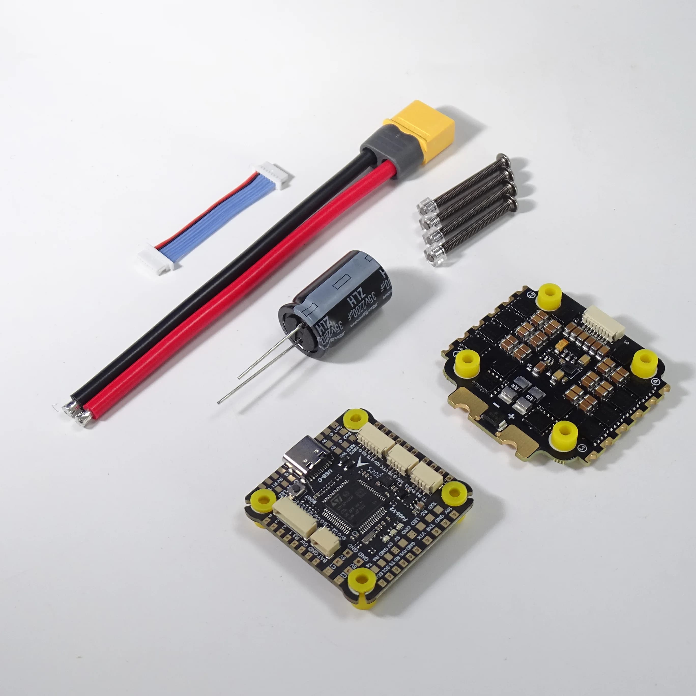 F405 60A 65A FPV drone de course pile connexion rapide 3-8S ESC 5-10 pouces contrôleur de vol person