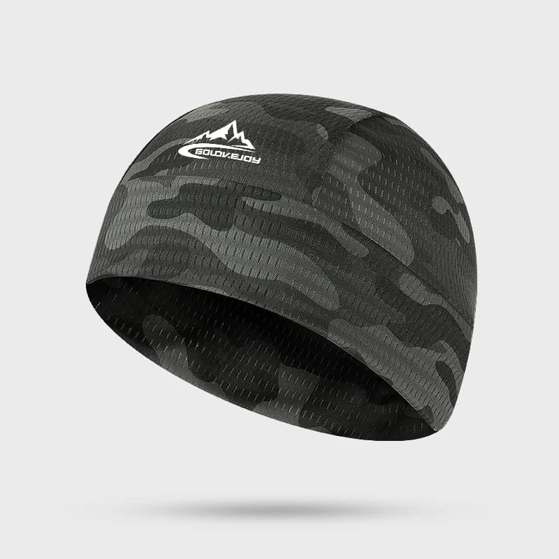 Bonnet rafraîchissant respirant pour l'été, en tissu glacé anti-UV, pour cyclisme, sous-casque, écha