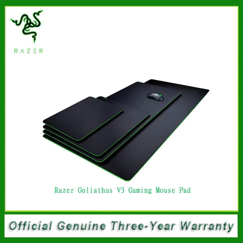 Tapis de souris de jeu Razer Goliathus V3, en mousse de caoutchouc souple haute densité, antidérapan