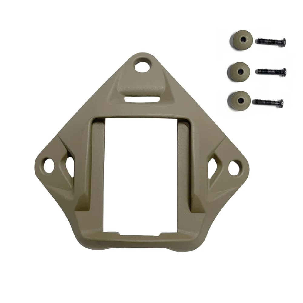 Carénage de montage NVG pour casque tactique avec 3 trous, Base de support de caméra de sport en all
