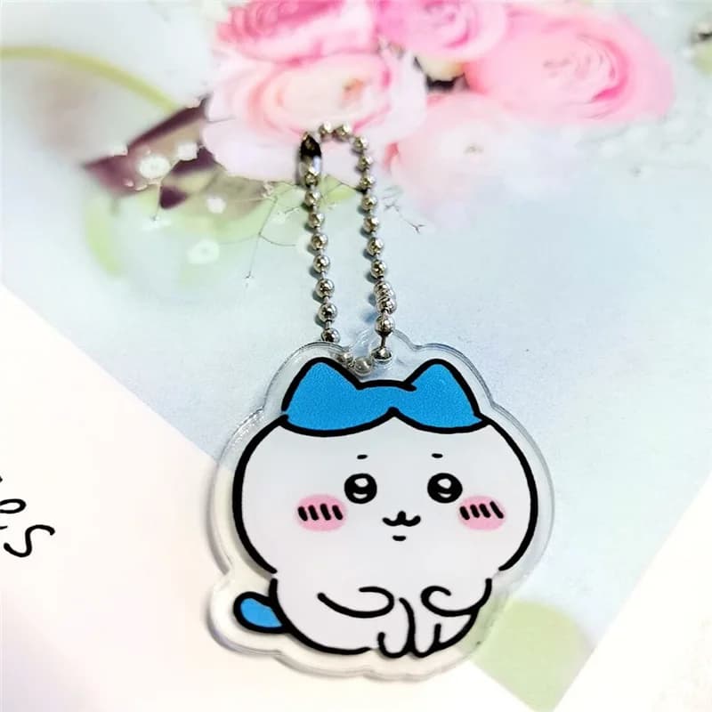 Accessoires créatifs S Surrounding, porte-clés en acrylique, petits pendentifs pour sacs, Usagi Momo