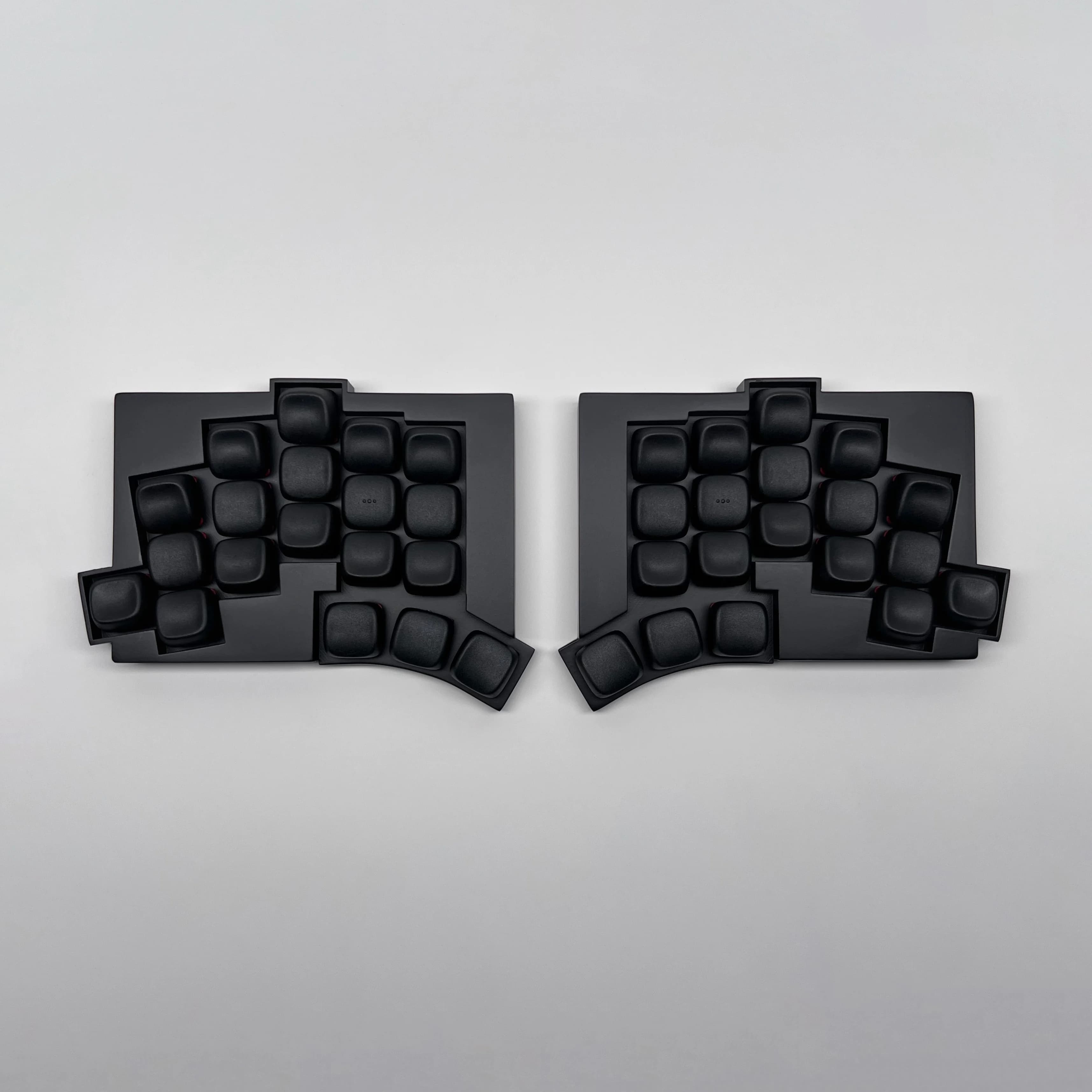 TOTEM + clavier divisé sans fil - Bluetooth ZMK Choc V1 V2 commutateurs silencieux à profil bas clav