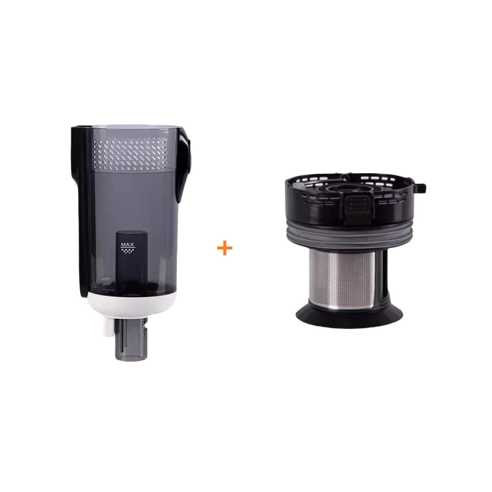 Ensemble de boîte à poussière d'origine (seau à poussière + séparateur) pour remplacement Combo Tine