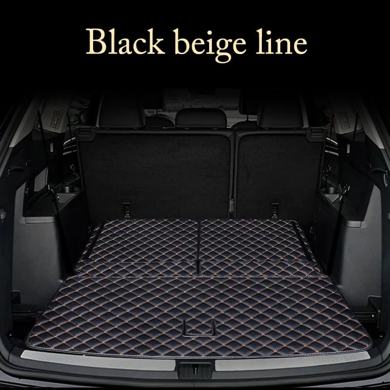 Tapis de coffre de voiture 3D, 5 sièges, doublure de chargement, accessoires d'intérieur, couverture